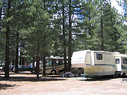 Mammoth Lakes RV Camping site